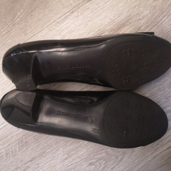 Naturalizer N5 Comfort Ladies Black Dress Shoes - Picture 5 of 10